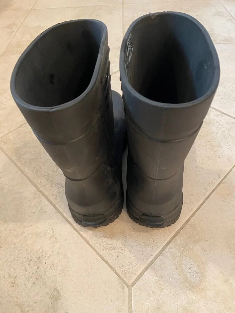 ACE Black Bullfrog PRO II Steel Toe Unisex Work Boots Shoes Crews Men 9 Women 11
